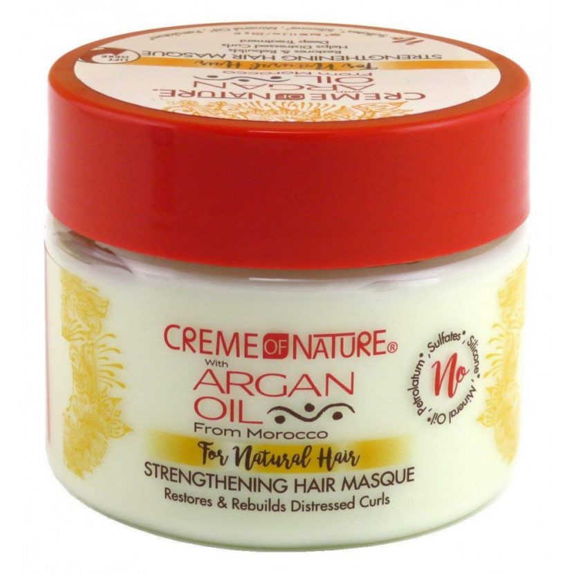 Creme of Nature Argan Oil Maximum Hold Styling Snot 8.4oz Braids